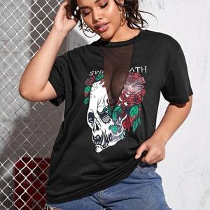 Shein graphic tee